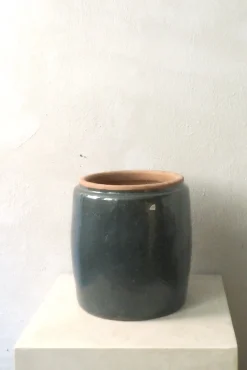 Berit krukken, ø 33, grønblå