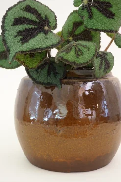 Berit krukken, brun ø 22 cm