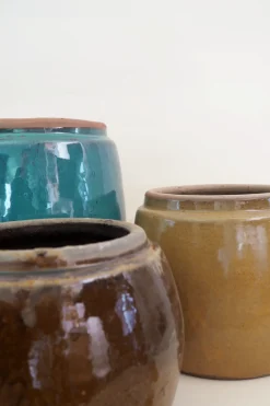 Berit krukken, mustard, ø 22 cm