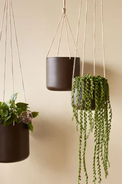 Bloom hængekrukke, brun ø21 cm