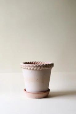 Emilia krukke, raw rosa