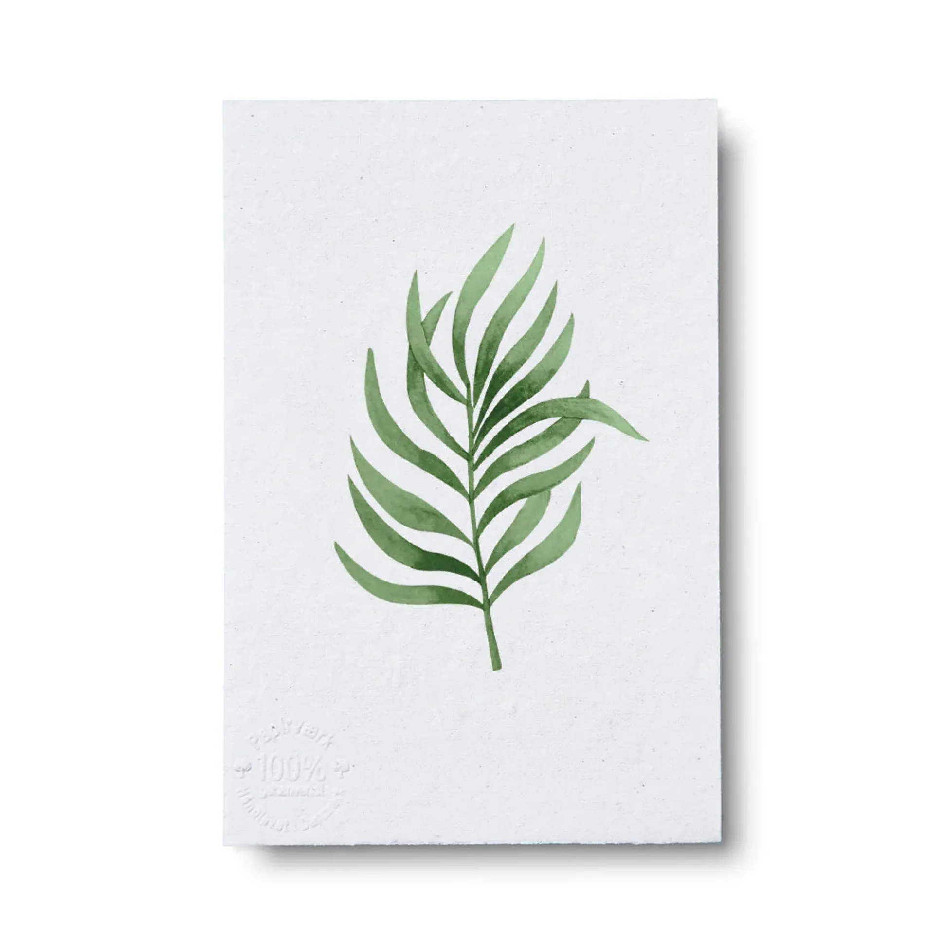 Kort - blad no. 1 - 100% genanvendt papir