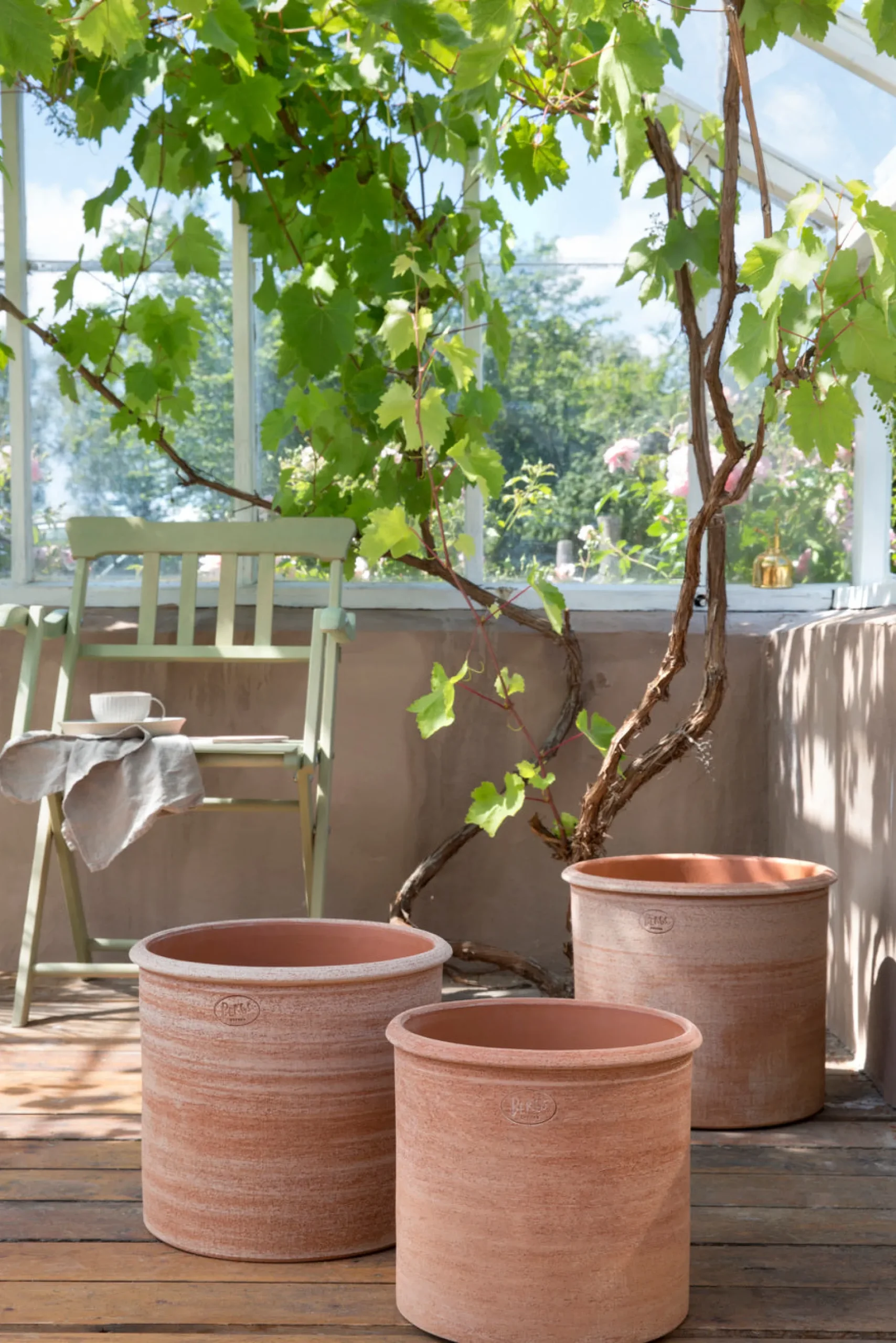 Modena gulvkrukke - raw rosa