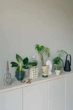 Stabel krukke, mørkegrøn